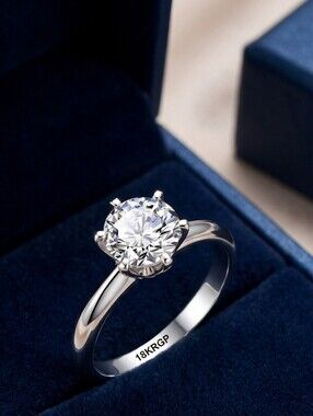 2 CT Classic Solitaire Engagement Ring